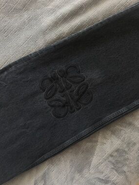 Loewe Anagram Jeans Black SZ 36 (2-4 US)